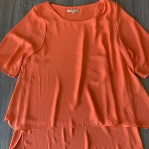Orange Gibson & Latimer Blouse